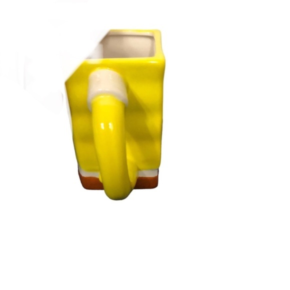 Nickelodeon‎ Spongebob squarepants yellow ceramic coffee mug new - Picture 3 of 11